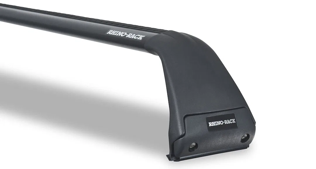 SG60 – RHINO RACK Roof Rack, Direct Fit Black With 2 Cross Bars/ 4 Leg Kits